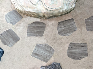 PASSO GIAPPONESE HOLZ GRIGIO - Porcelain stoneware garden paths _ PIETRA SINTERIZZATA